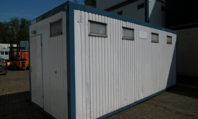 20' Duschcontainer