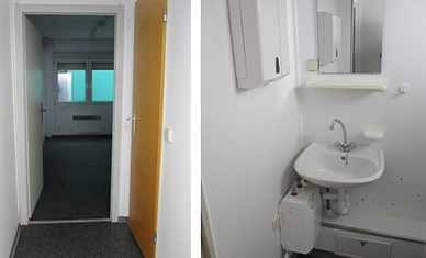 20' Büro+WC Bürocontainer