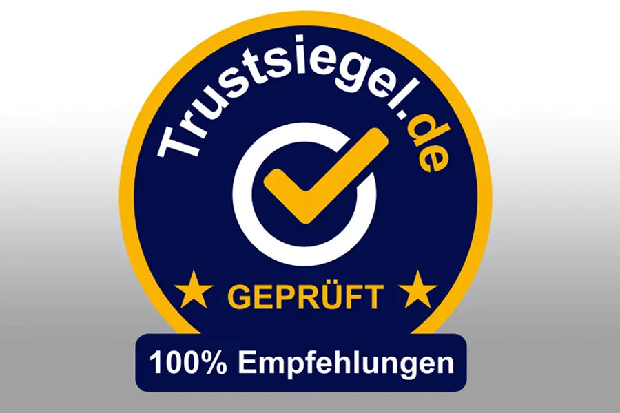 Qualitätssiegel für Supreme Trading